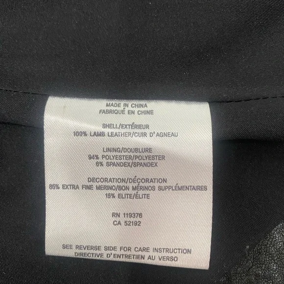 Helmut Lang 100% Lamb Leather Asymmetrical Jacket Size M - Picture 8 of 15